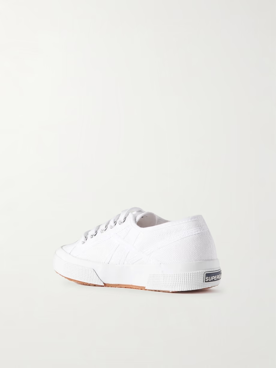 + Superga cotton-canvas sneakers