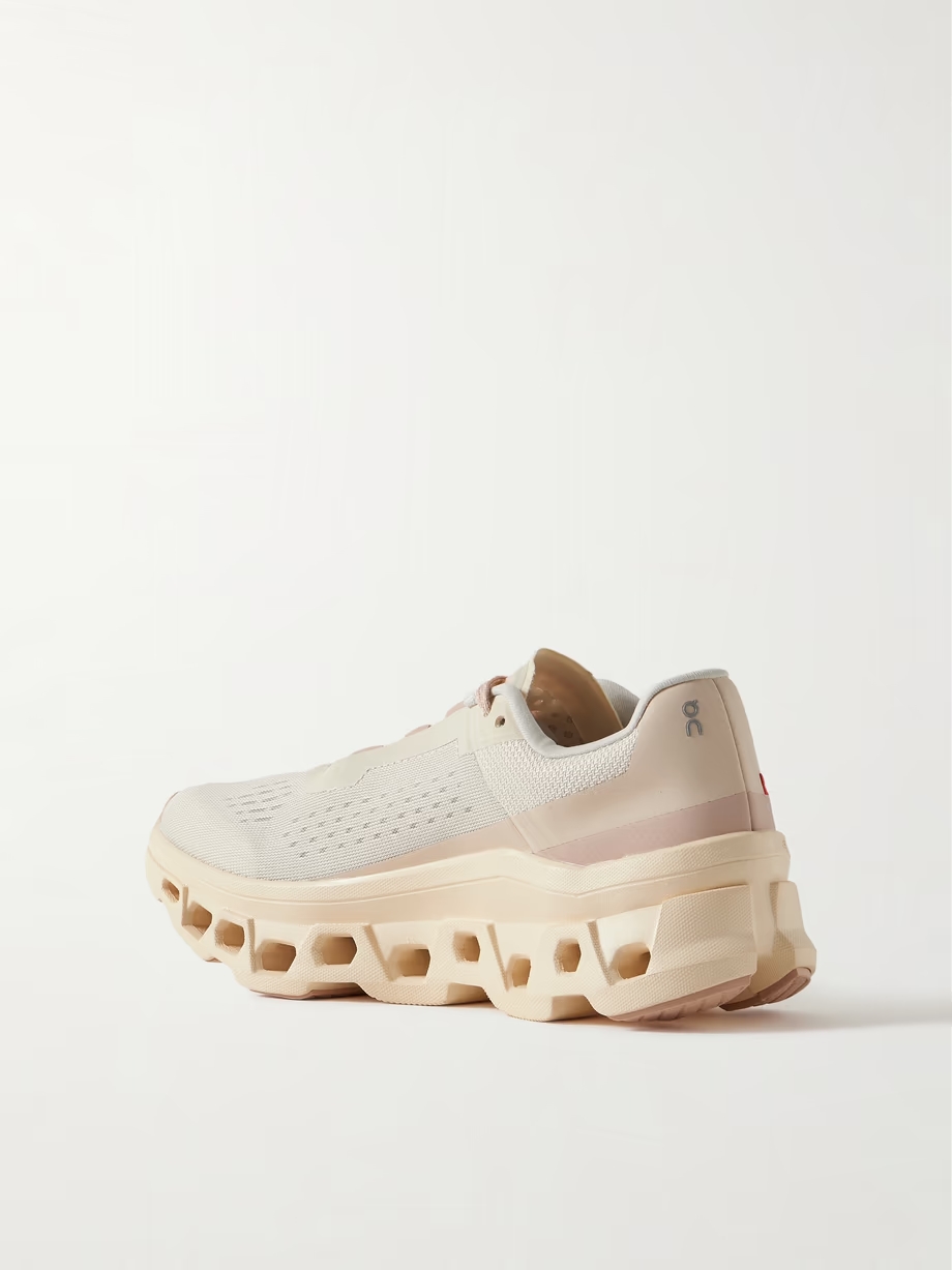 Cloudmonster rubber-trimmed mesh sneakers