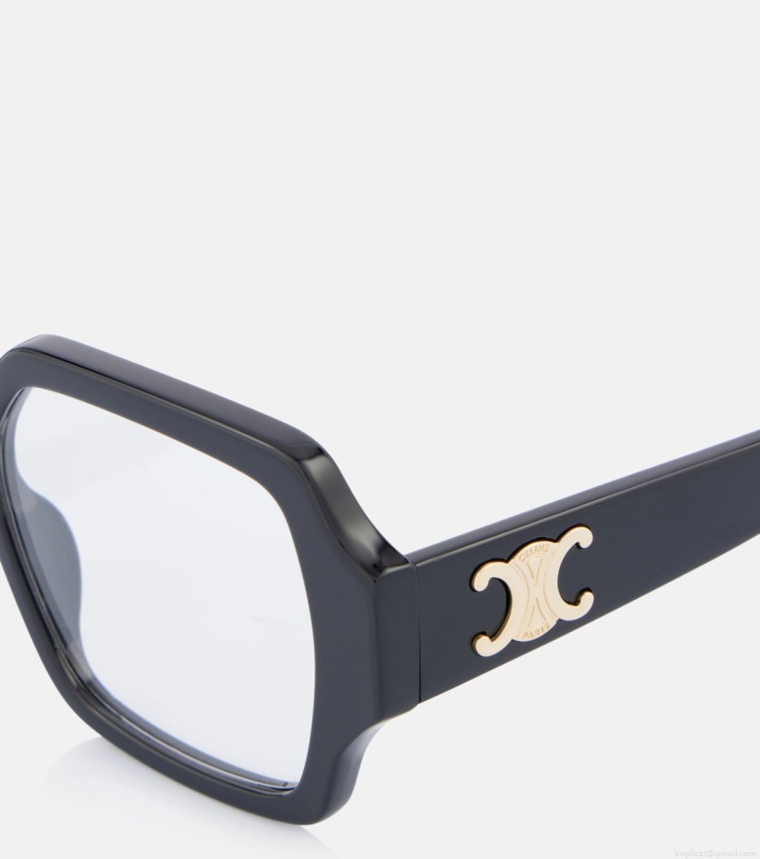 Celine EyewearTriomphe square glasses