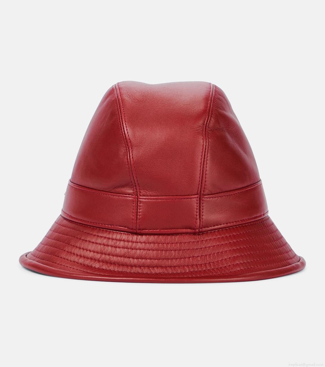 Loro PianaMeryl leather bucket hat