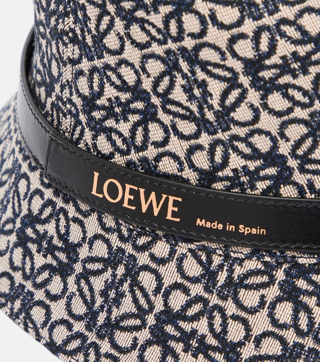 LoeweAnagram cotton bucket hat