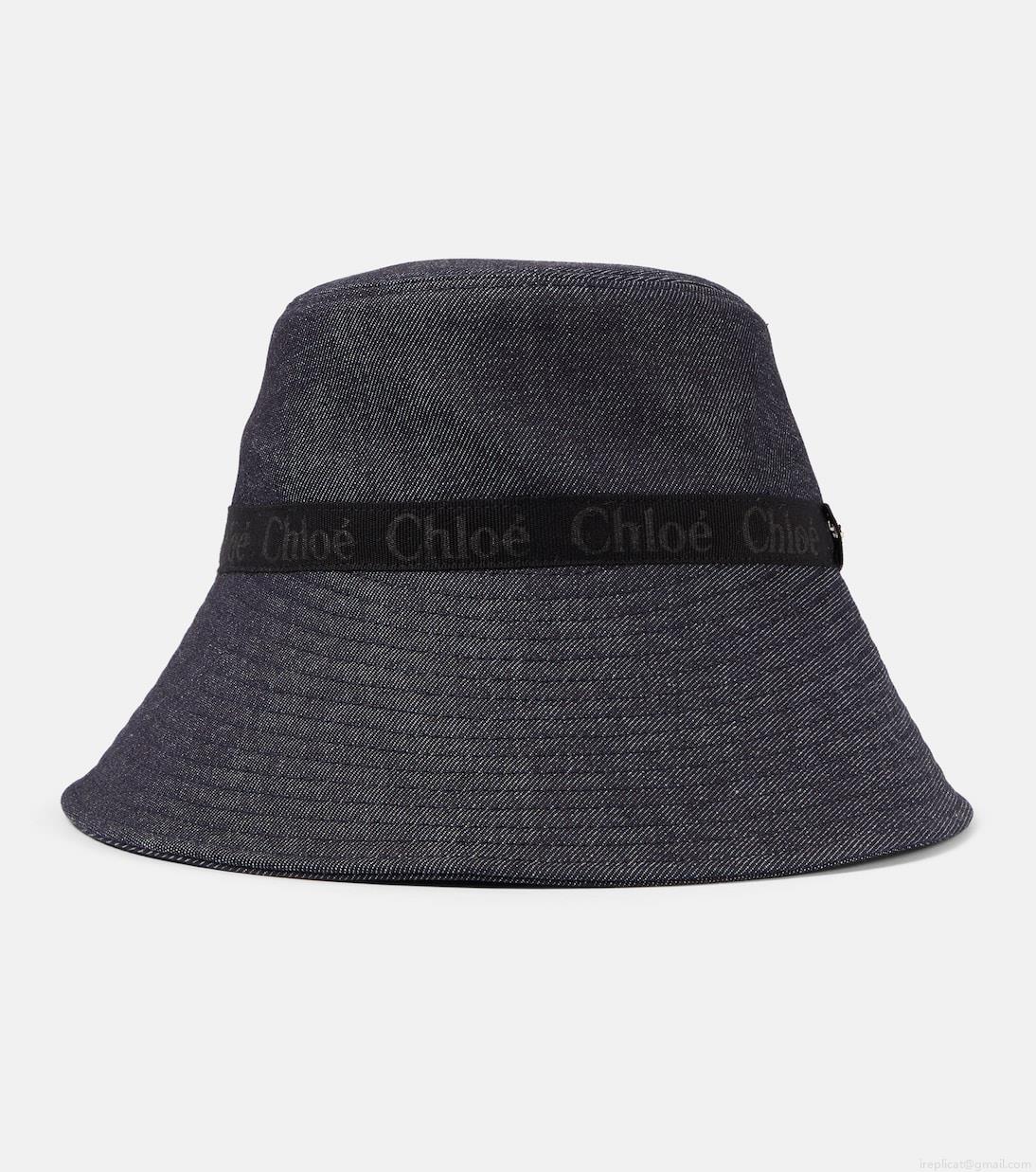 ChloéWoody denim bucket hat