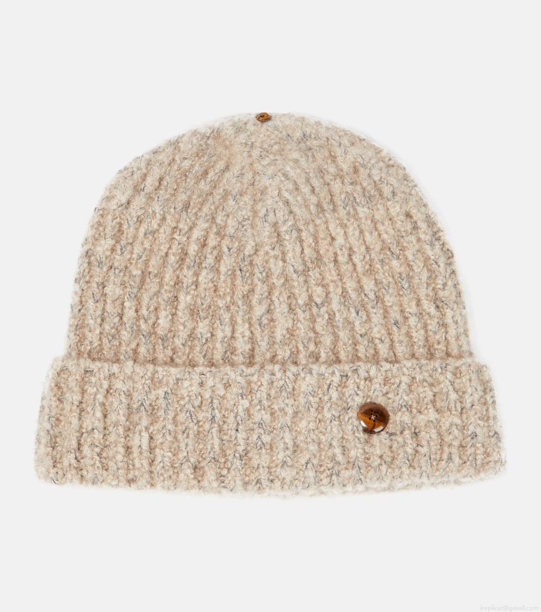 God\'s True CashmereCashmere bouclé beanie