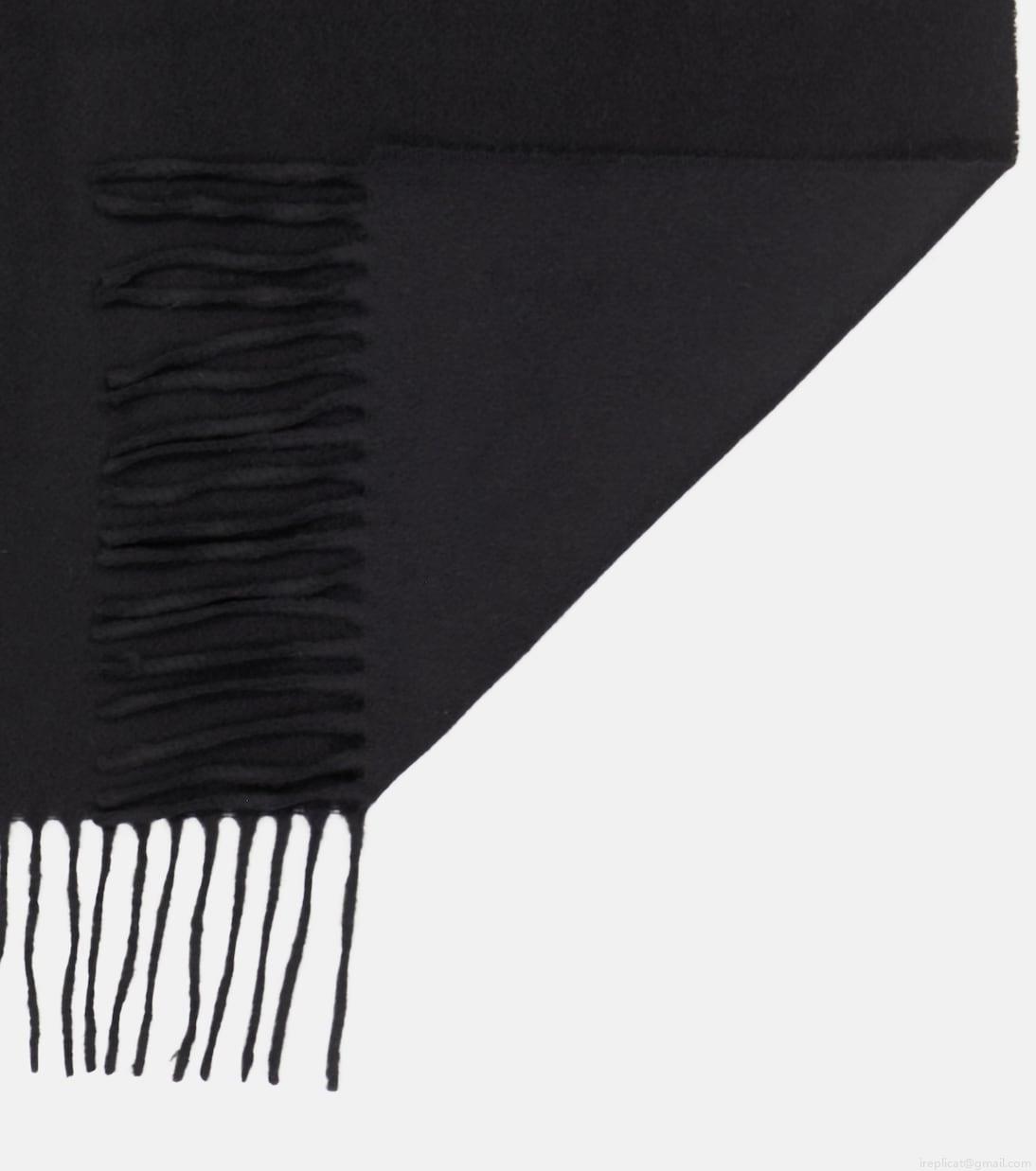 Acne StudiosCanada Narrow fringed cashmere scarf