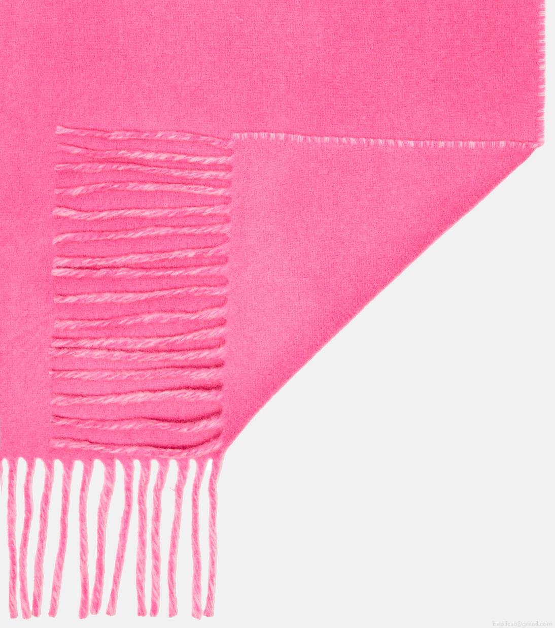 JacquemusLogo jacquard wool scarf