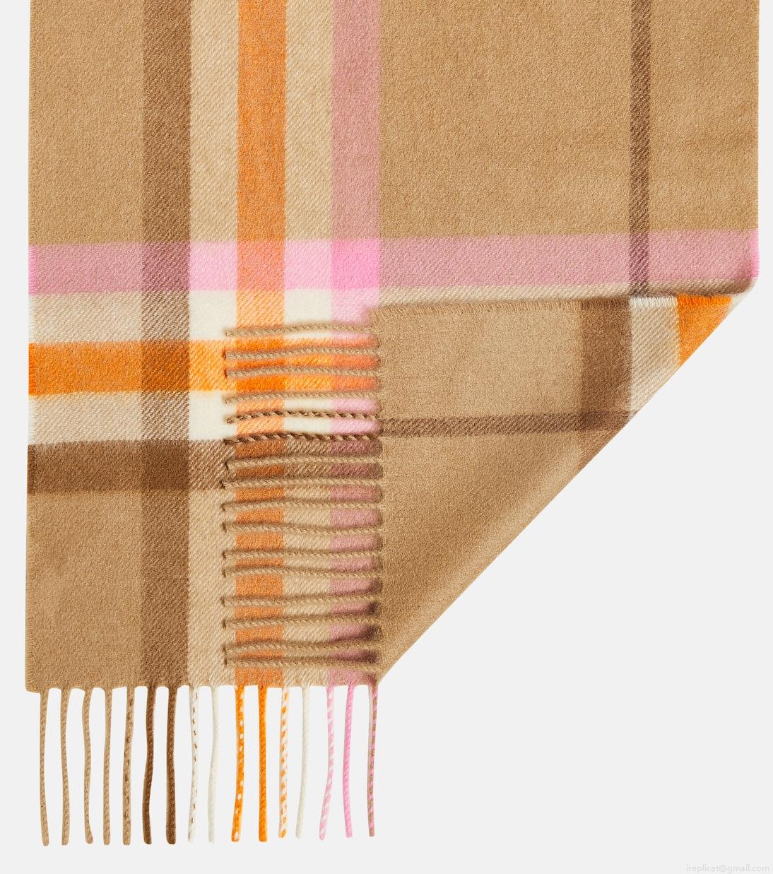 BurberryBurberry Check cashmere scarf