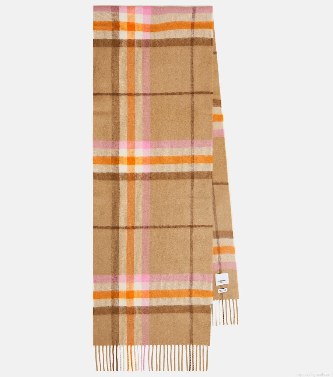 BurberryBurberry Check cashmere scarf