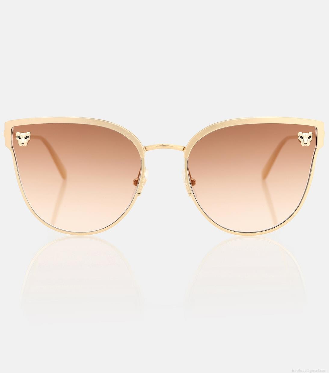 Cartier Eyewear CollectionPanthère de Cartier cat-eye sunglasses