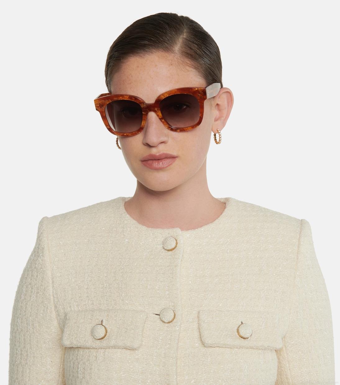 Celine EyewearD-frame sunglasses