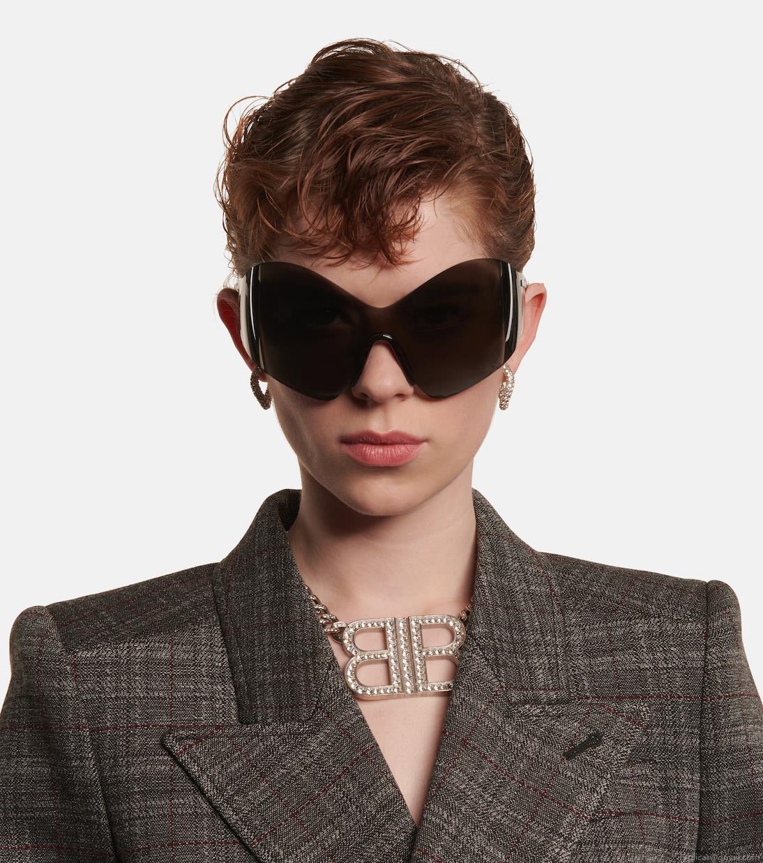 BalenciagaMask Butterfly sunglasses