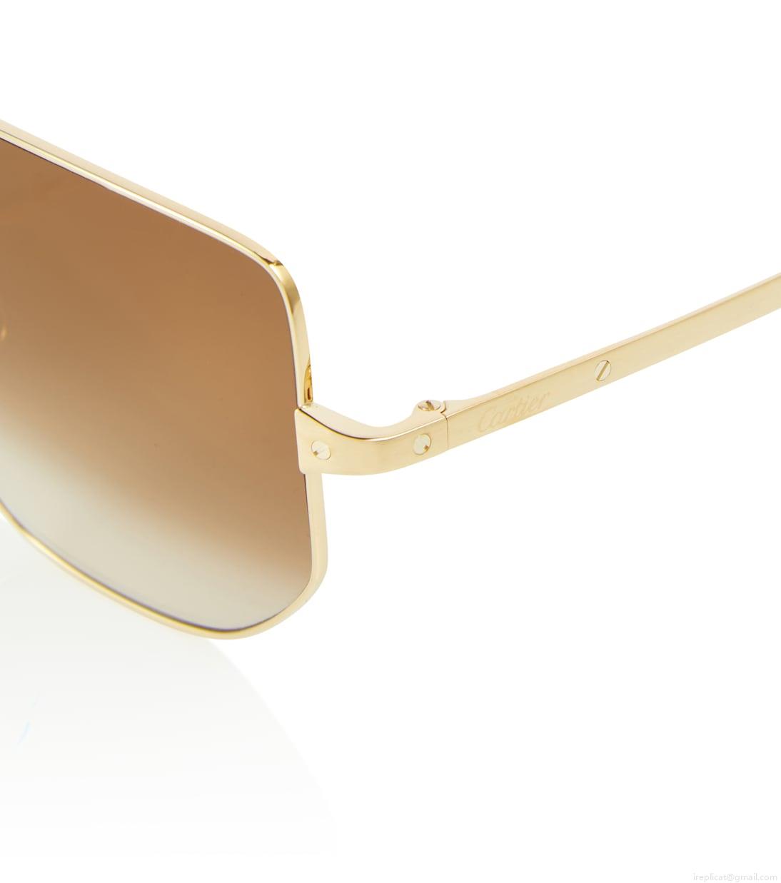 Cartier Eyewear CollectionSantos de Cartier square sunglasses