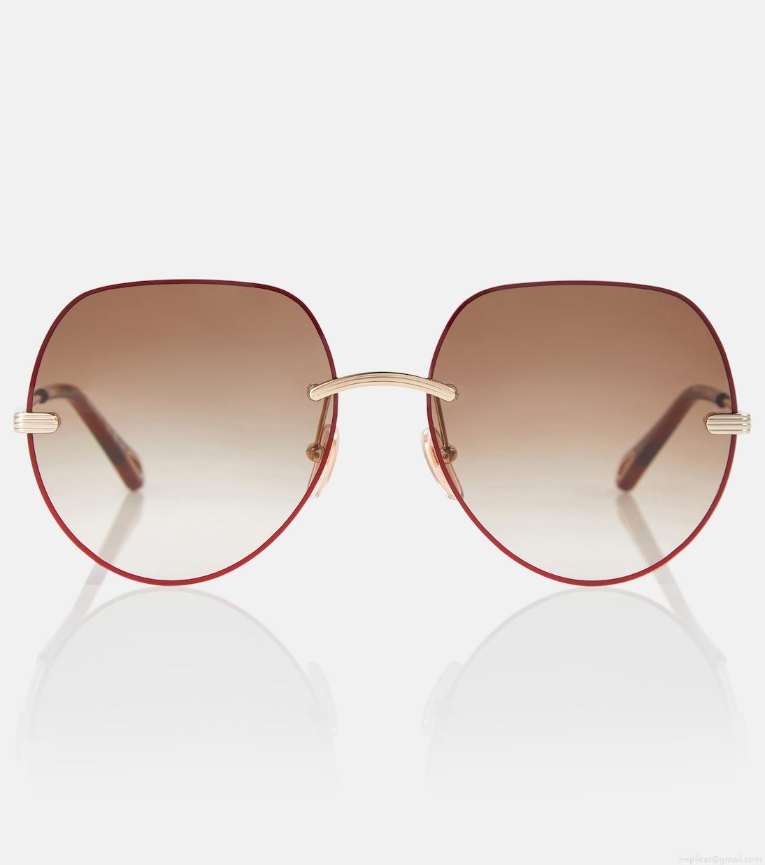 ChloéBenjamine round sunglasses