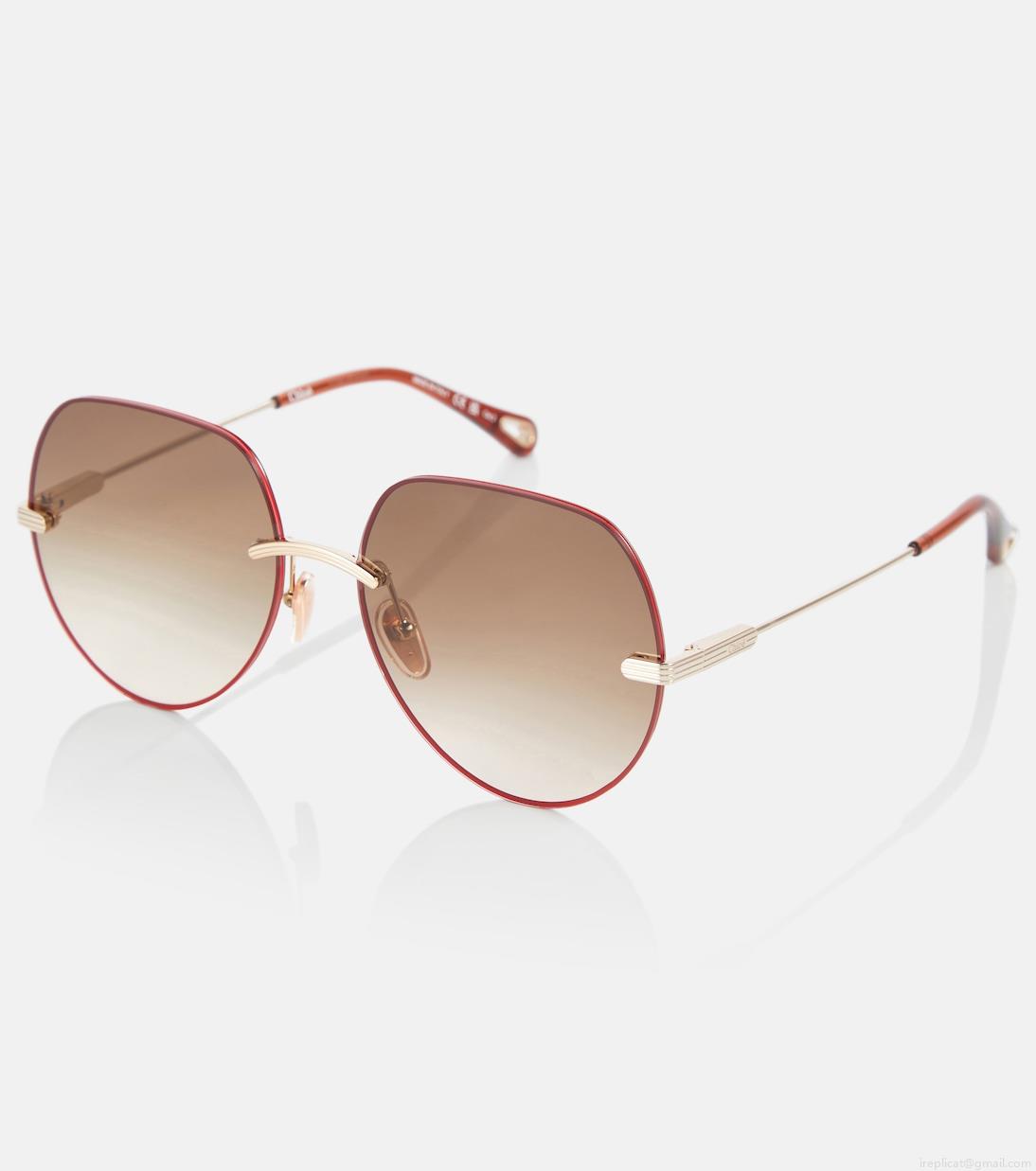 ChloéBenjamine round sunglasses