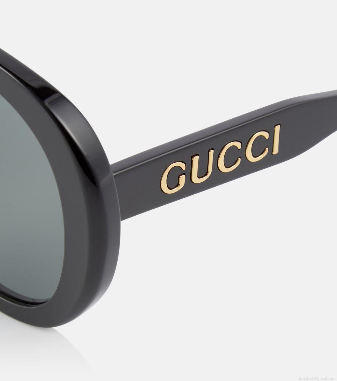 GucciOversized mask sunglasses