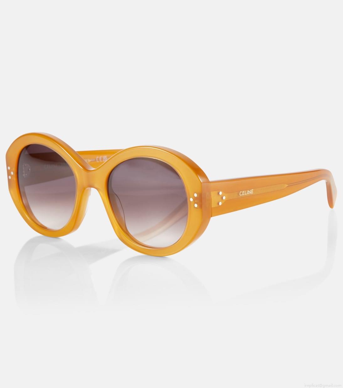 Celine EyewearBold round sunglasses