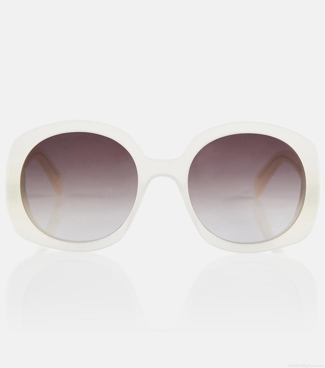 Celine EyewearBold round sunglasses