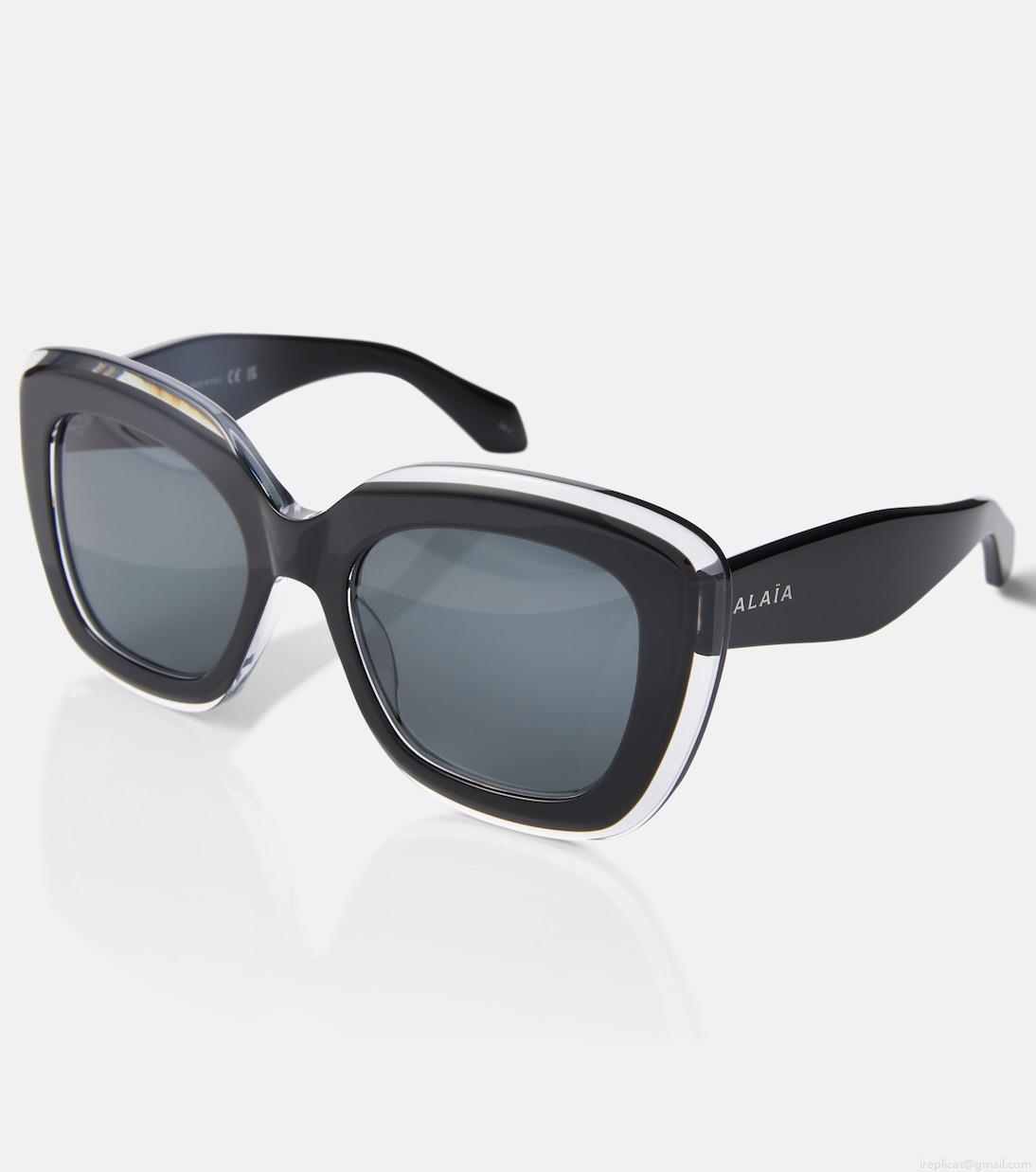 AlaïaLogo square sunglasses