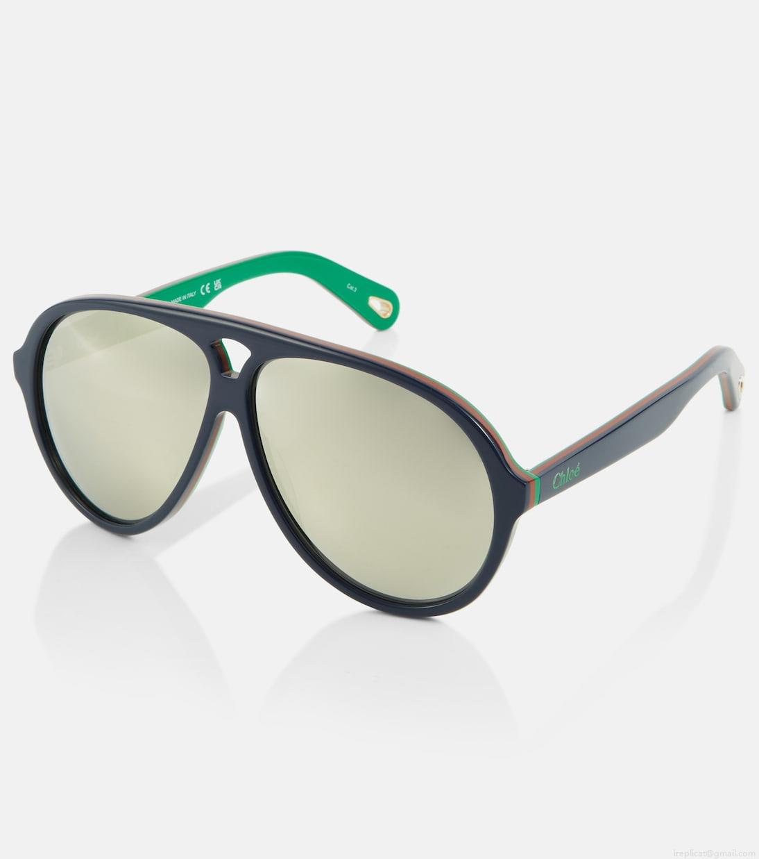 ChloéAviator sunglasses