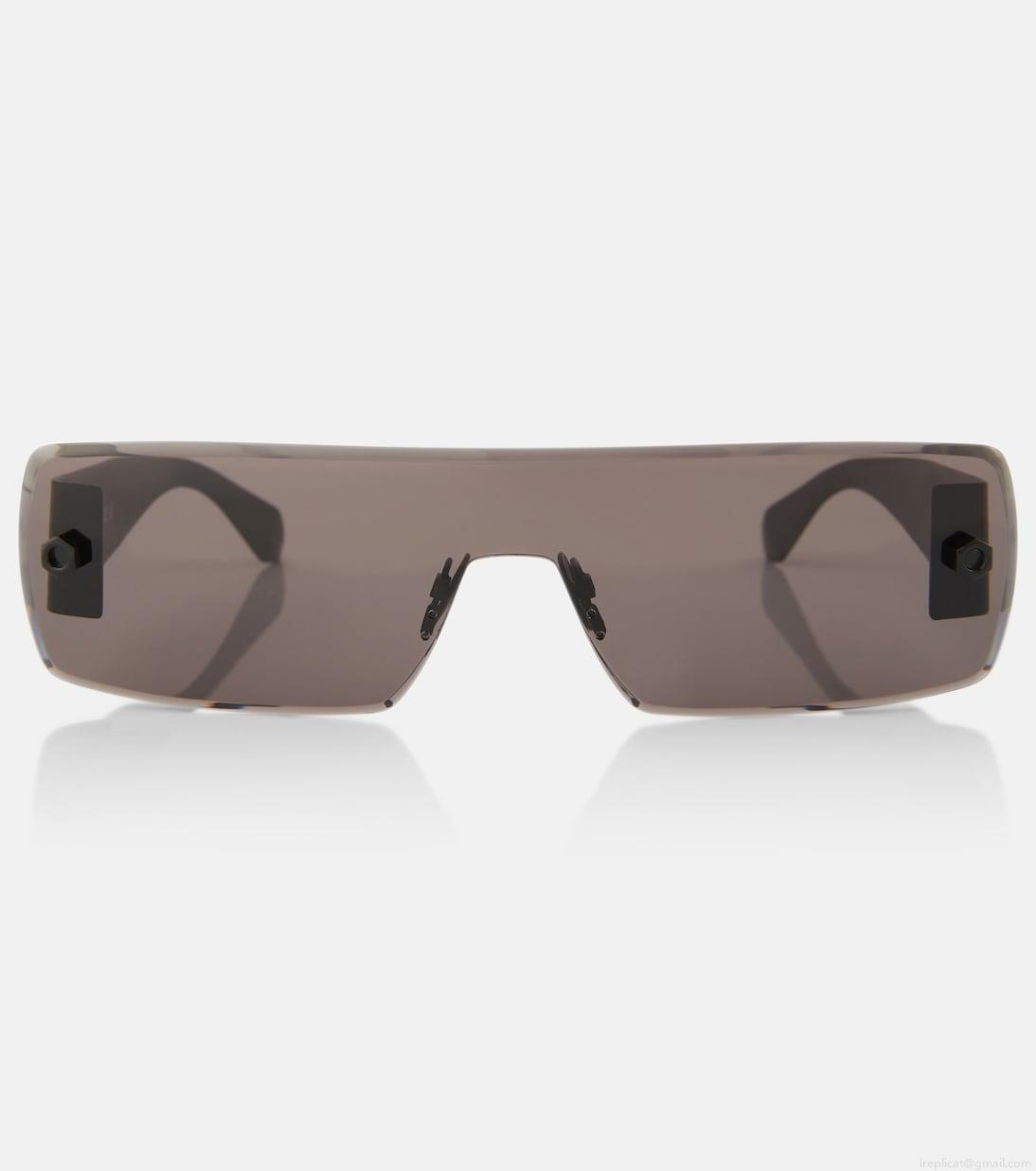 AlaïaLogo rectangular sunglasses