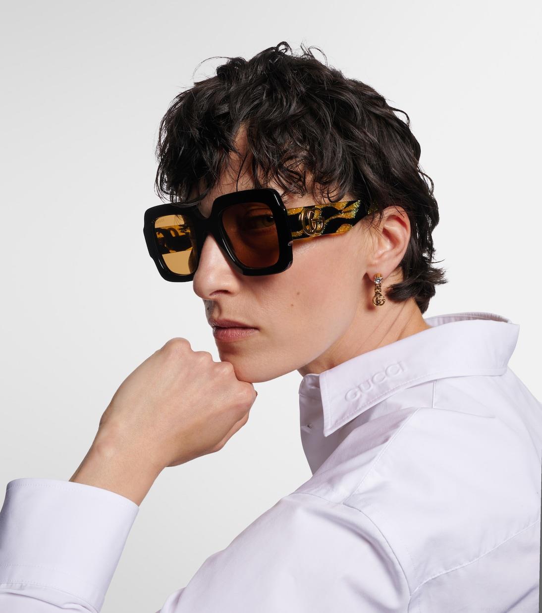 GucciDouble G square sunglasses