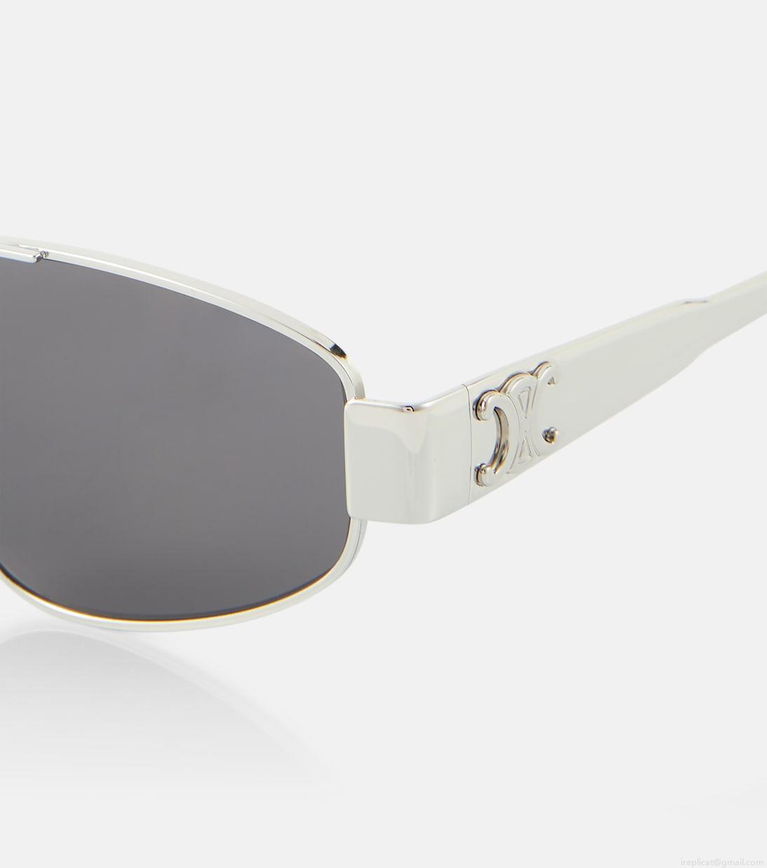 Celine EyewearTriomphe 03 Metal aviator sunglasses