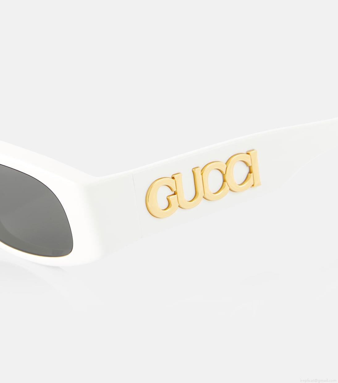 GucciRunway rectangular sunglasses