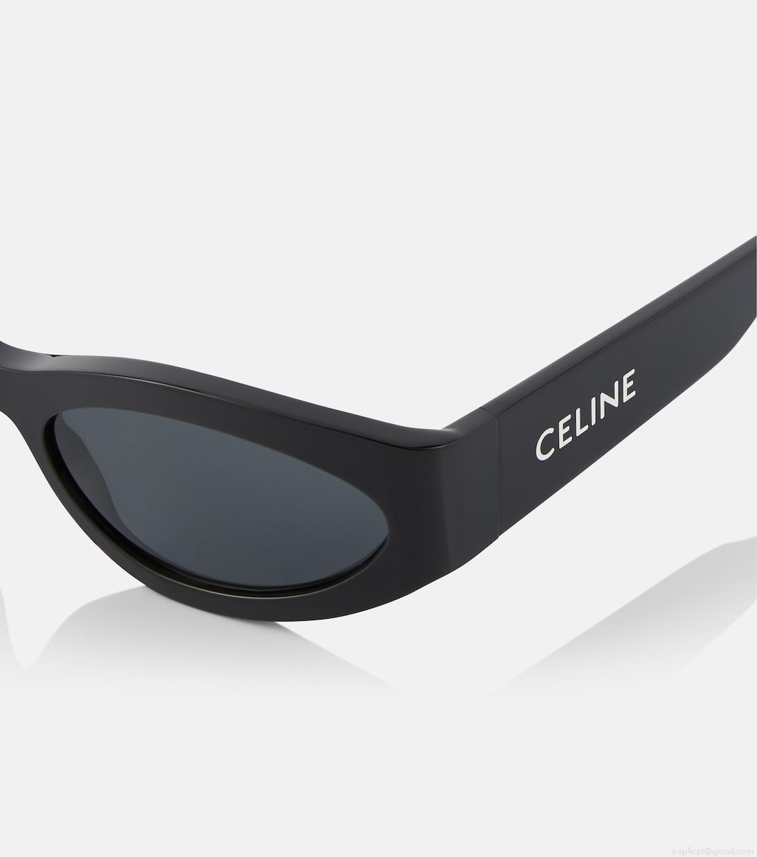 Celine EyewearMonochroms oval sunglasses