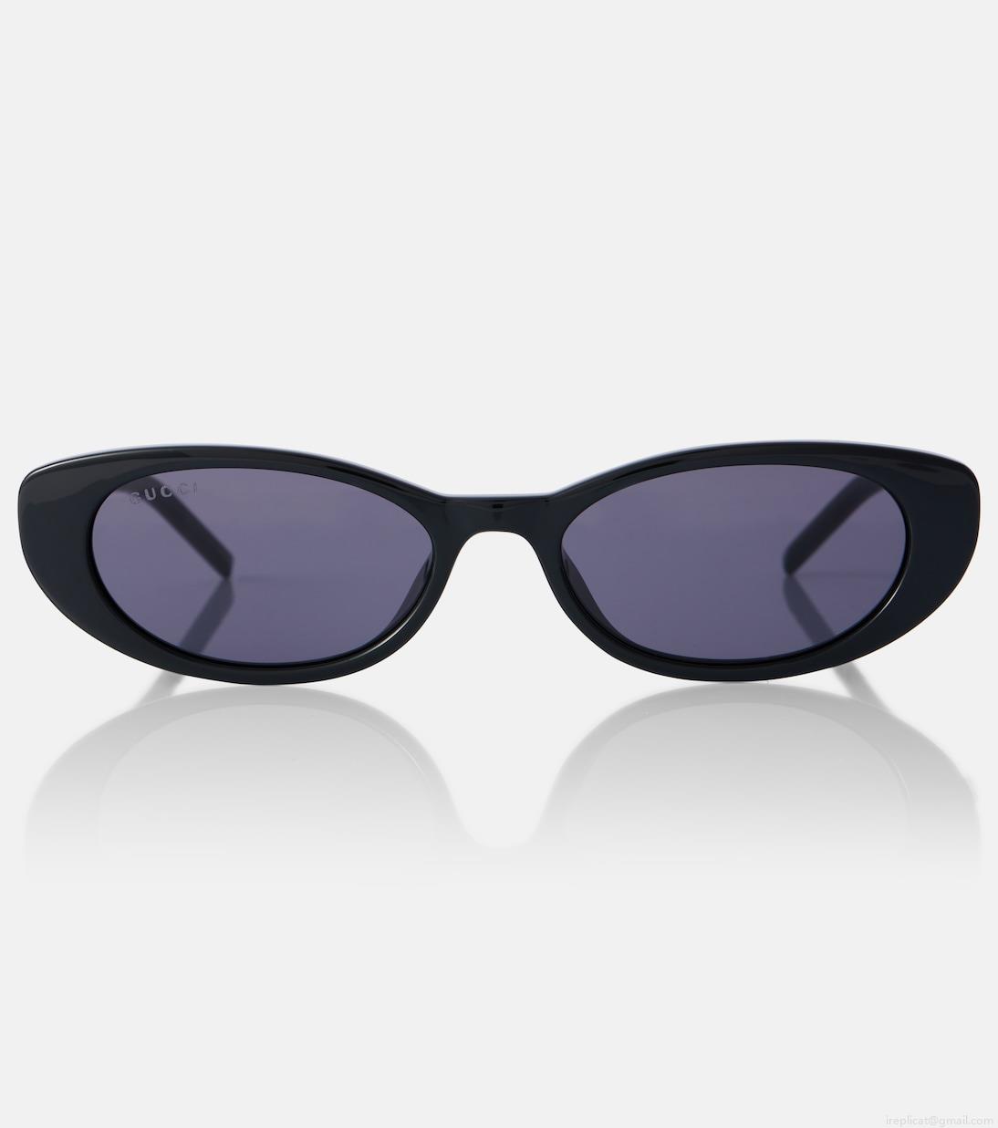 GucciEmbellished cat-eye sunglasses