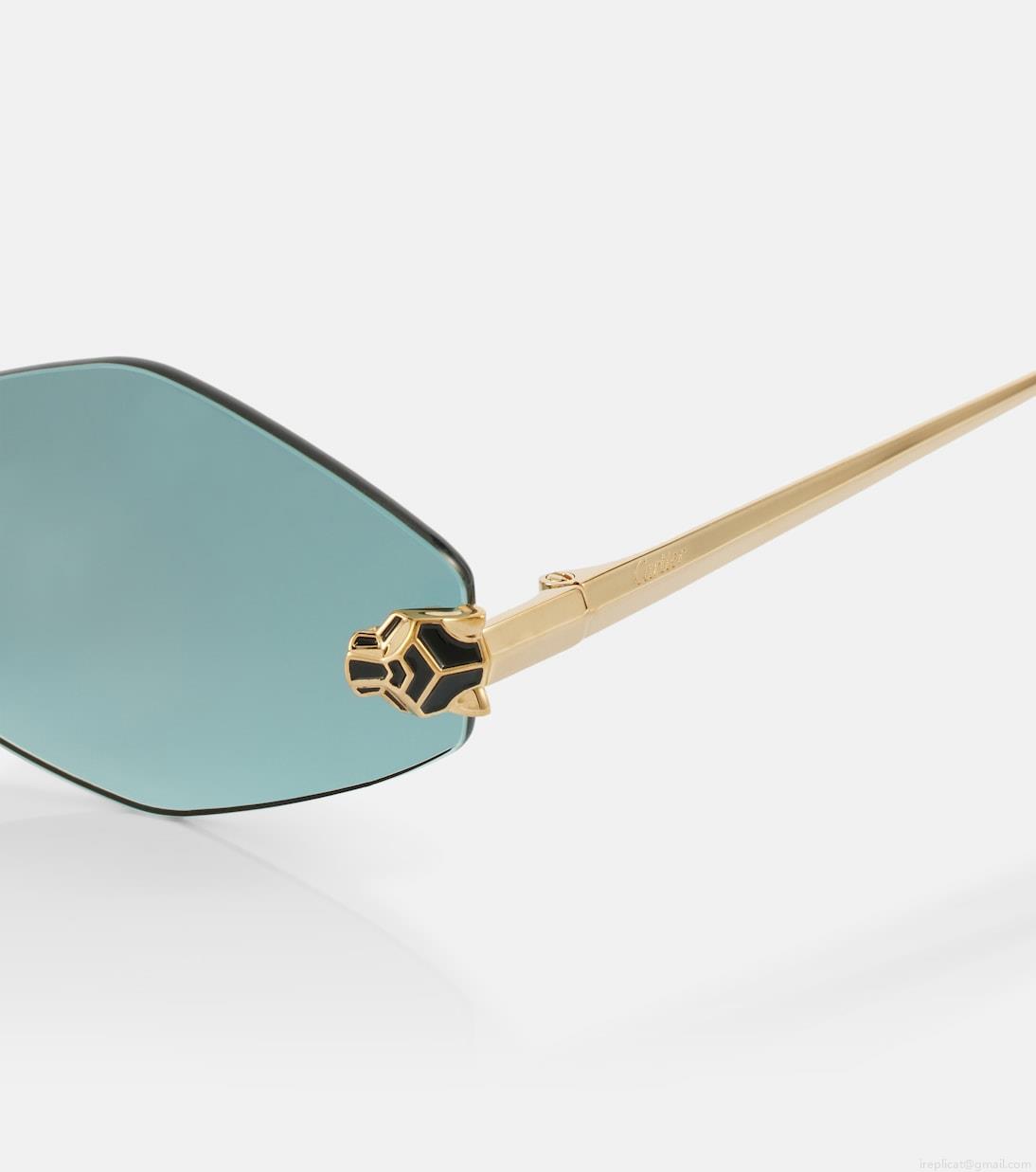 Cartier Eyewear CollectionPanthère de Cartier round sunglasses